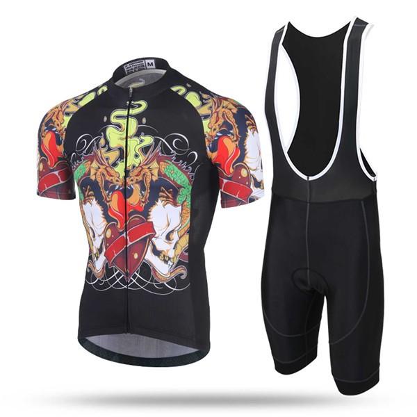 サイクルジャージ ビブ付き 半袖 サイクルウェア メンズ サイクリングウェア 上下セット 自転車ウェア ビブ付きショートパンツ 夏 スポーツウェア おしゃれ 開店記念セール