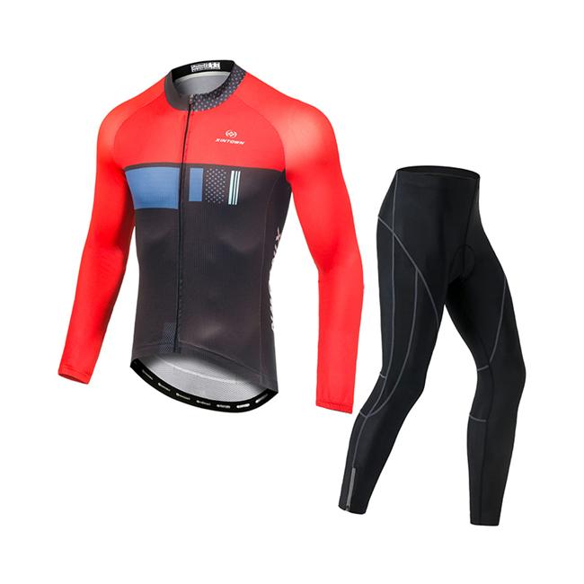 サイクルジャージ 長袖ウェア メンズ サイクリングウェア 上下セット ビブ付きタイプ ビブなしタイプ 自転車ウェア ロングパンツ スポーツウェア おしゃれ Sale 69 Off