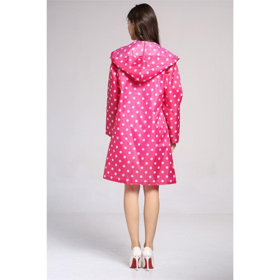 レインコート レディース おしゃれ レインウェア 雨合羽 レイングッズ カッパ 通勤 ゴルフレインコート ドッ ト柄 防水 Yrdzsw 27 Tasahaya 通販 Yahoo ショッピング