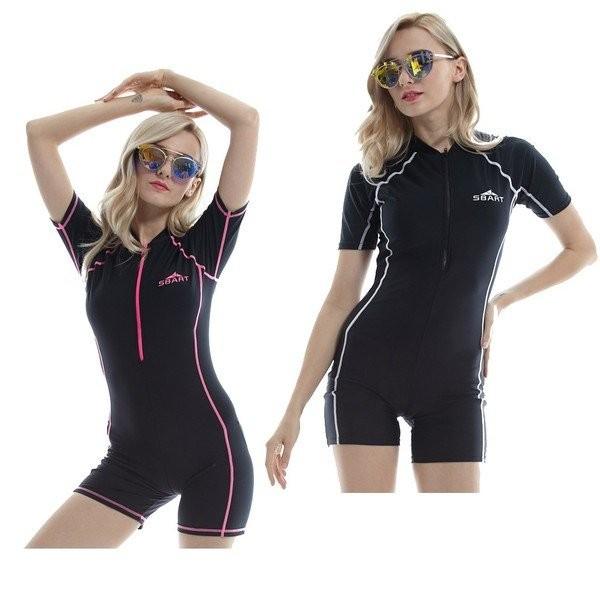 水着 レディース ウェットスーツ ラッシュガード ワンピース スイムウェア サーフィン 与え ト 速乾 Uvカッ フィットネス