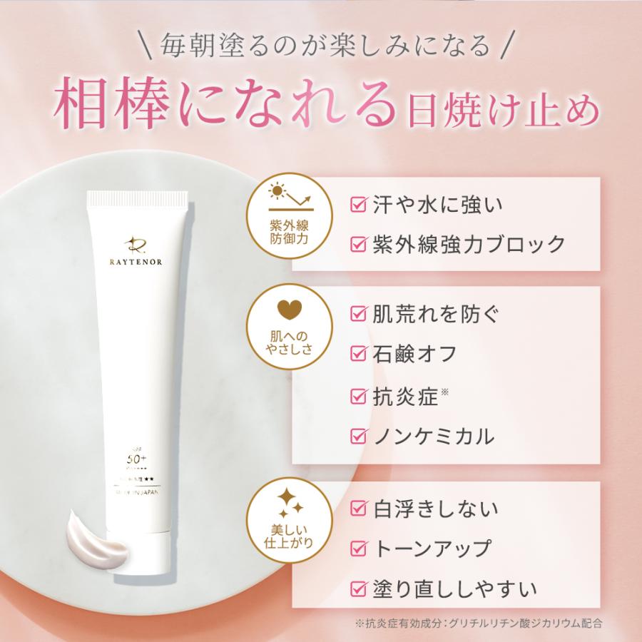 日焼け止めクリーム 無添加 ノンケミカル ひやけどめ SPF50 敏感肌