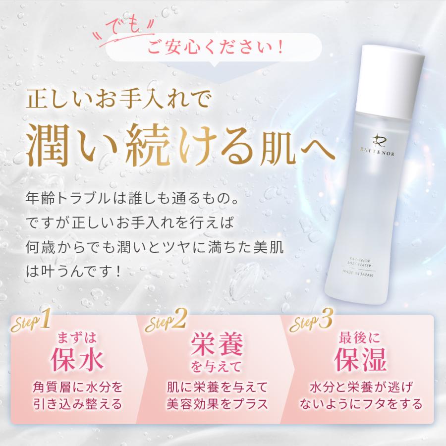 レイテノール ミストウォーター 化粧水 60代 150mL エイジングケア