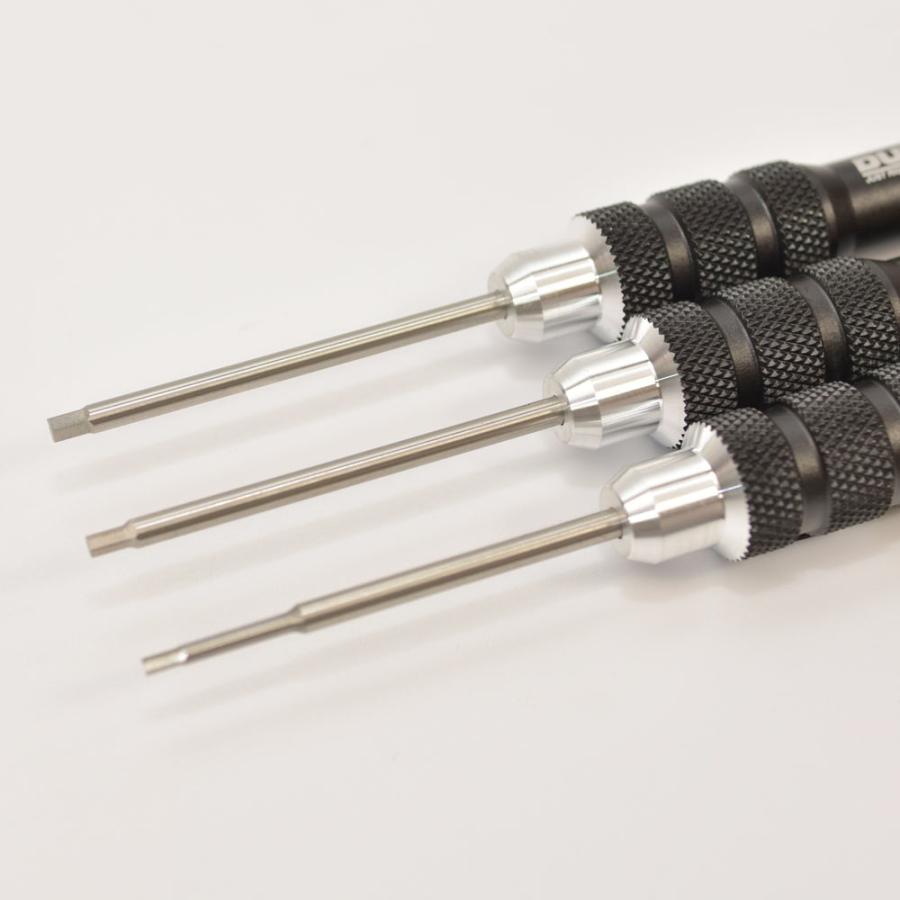DULO RCメンテナンスミニドライバーHEX 3本セット 精密ドライバー