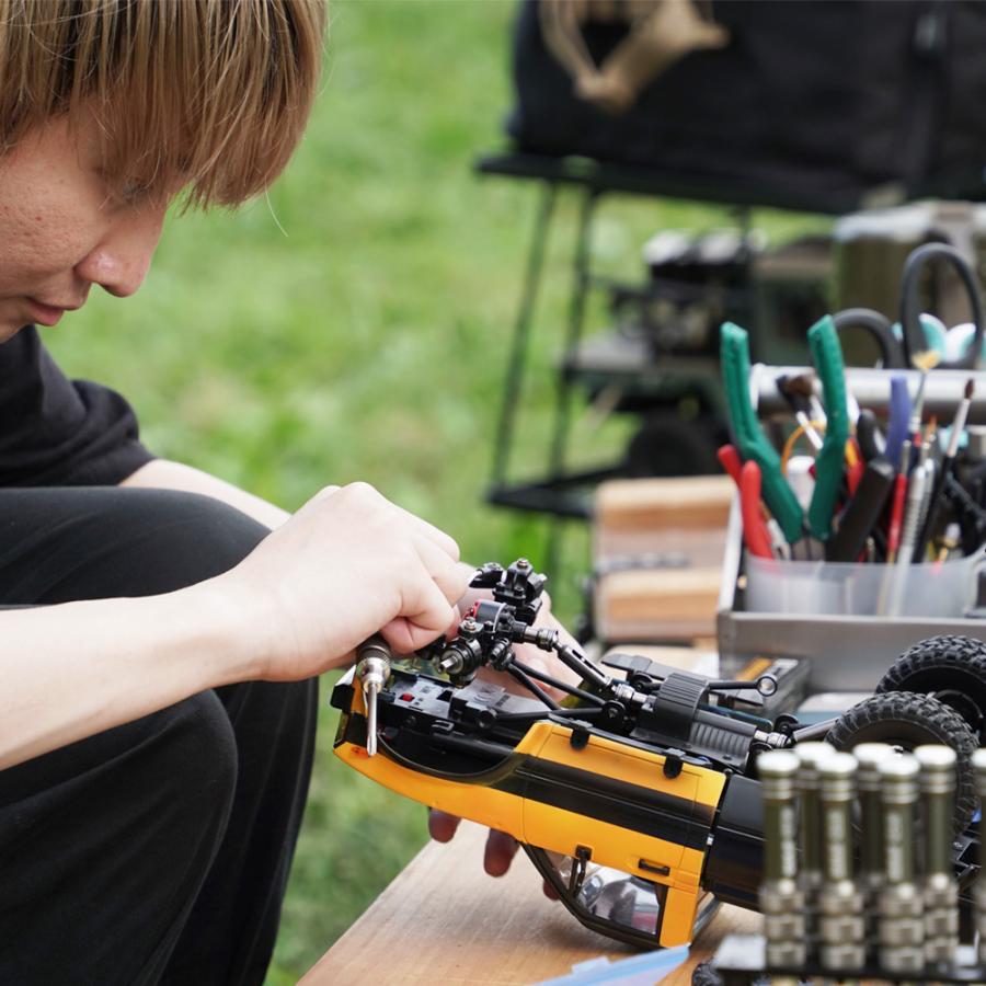 DULO RCメンテナンスミニドライバープラス、マイナス 3本セット 精密