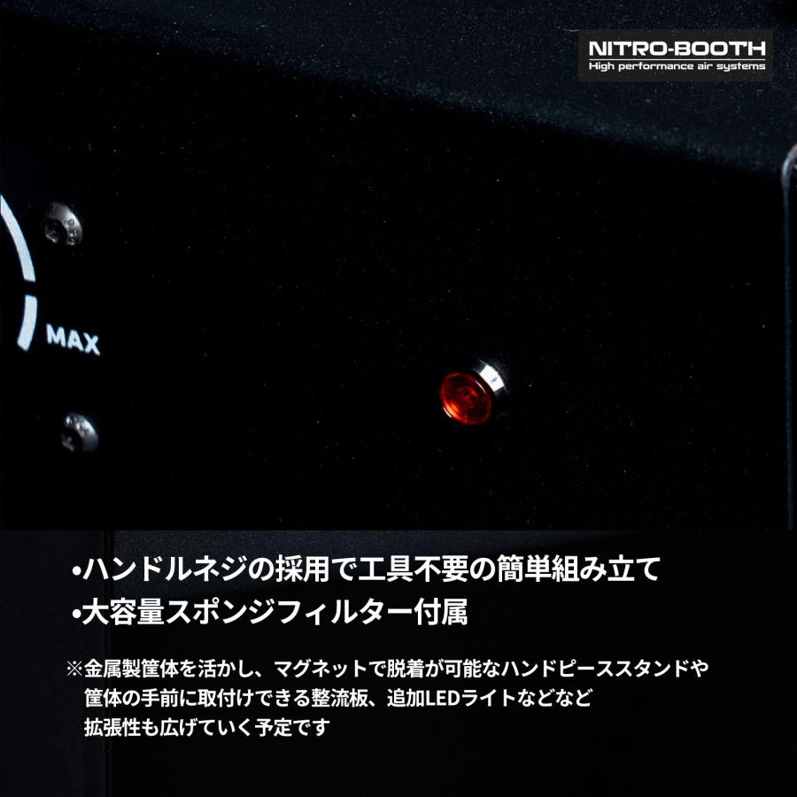 PROFIX 塗装ブース ニトロブース450 卓上塗装ブース エアブラシ PROFIX 塗装ブース ニトロブース450 卓上塗装ブース エアブラシ