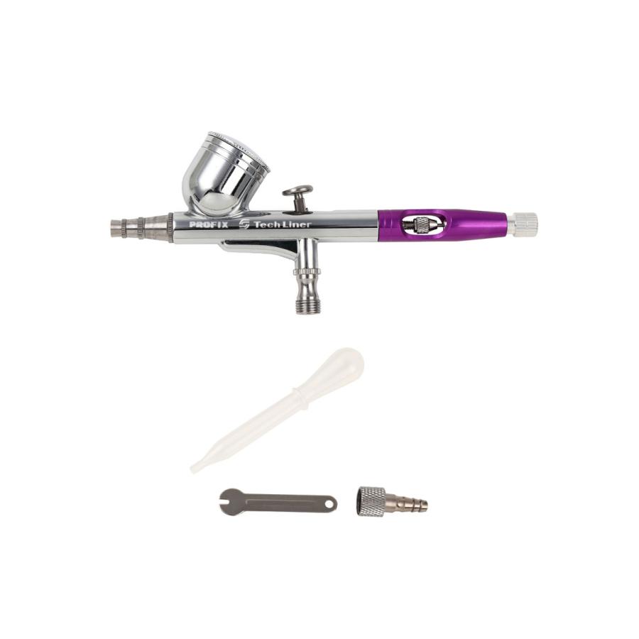 PROFIX エアブラシ ハンドピース カップ一体型 Tech Liner