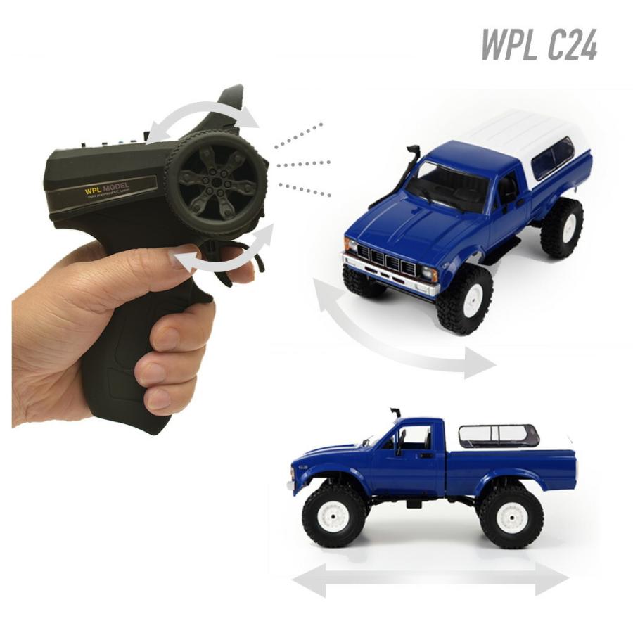 WPL JAPAN ラジコン ラジコンカー オフロード 1/16 C24 RCカー WPL JAPAN ラジコン ラジコンカー オフロード 1/16 C24 RCカー