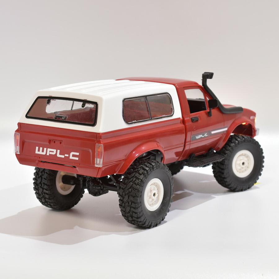 ラジコン ラジコンカー オフロード 1/16 WPL JAPAN C24 RCカー 1/16 スケール 4WD クローラー RTR フルセット  プロポセット wpl キャンプ