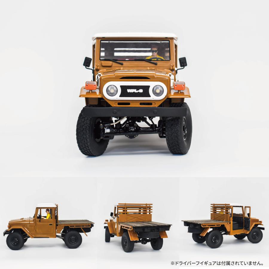 【新品未使用】WPL C44 RTR 木製フラットベッド仕様 RCカー 1/12 名車の記憶がディテールで蘇る「WPL JAPAN C44RTR」をリリース