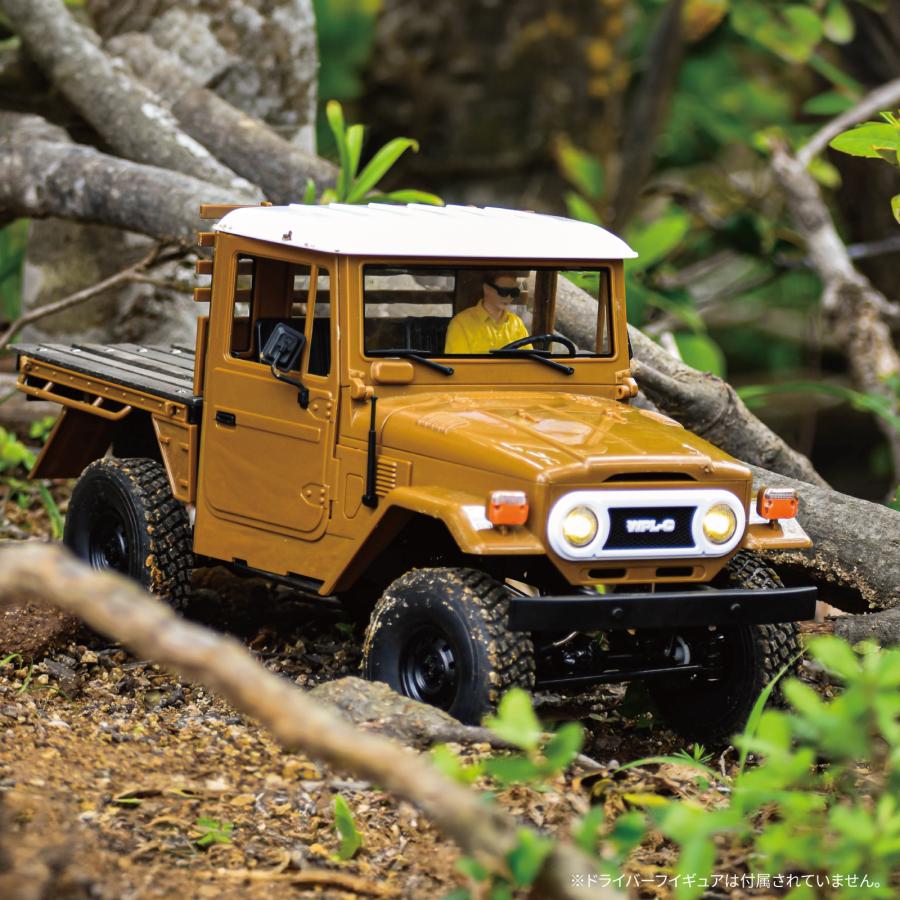 WPL JAPAN アウトドアラジコン C44 RTR（ブラウン）1/12