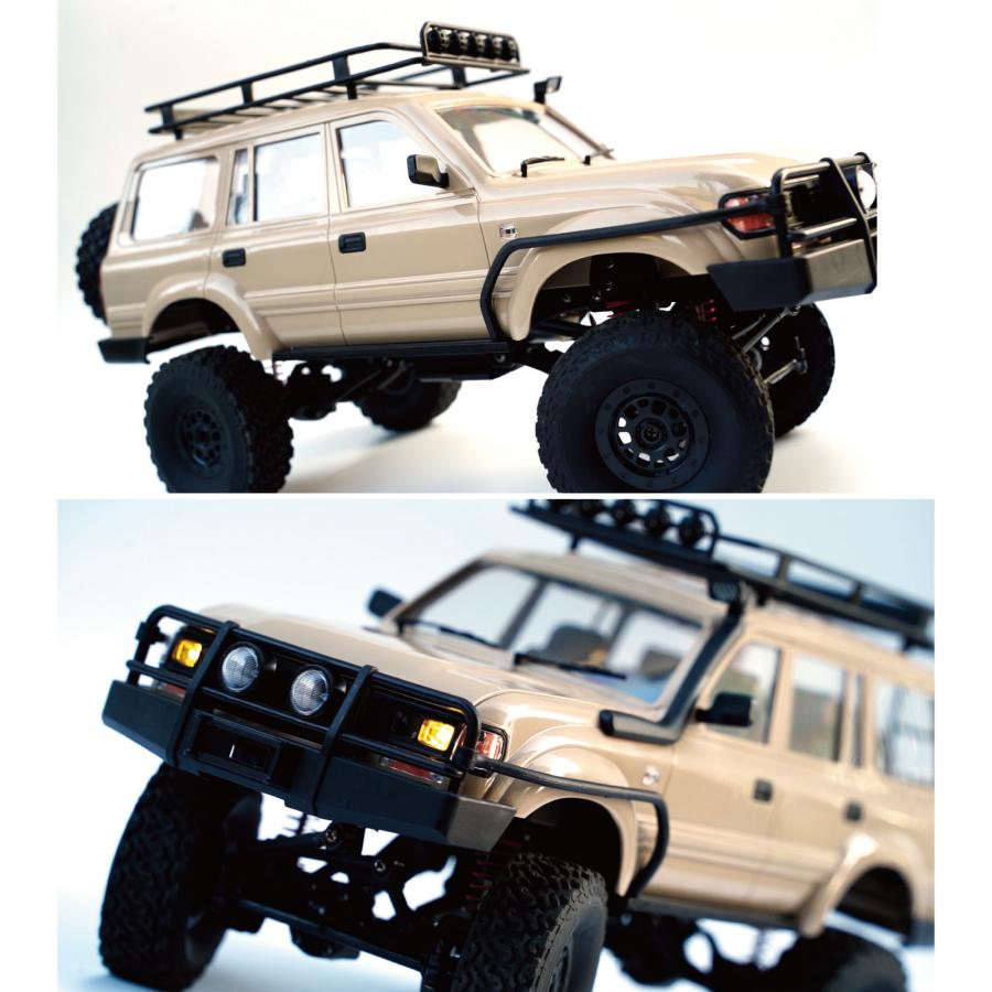 WPL JAPAN アウトドアラジコン C54-1 RTR（コヨーテ）1/16