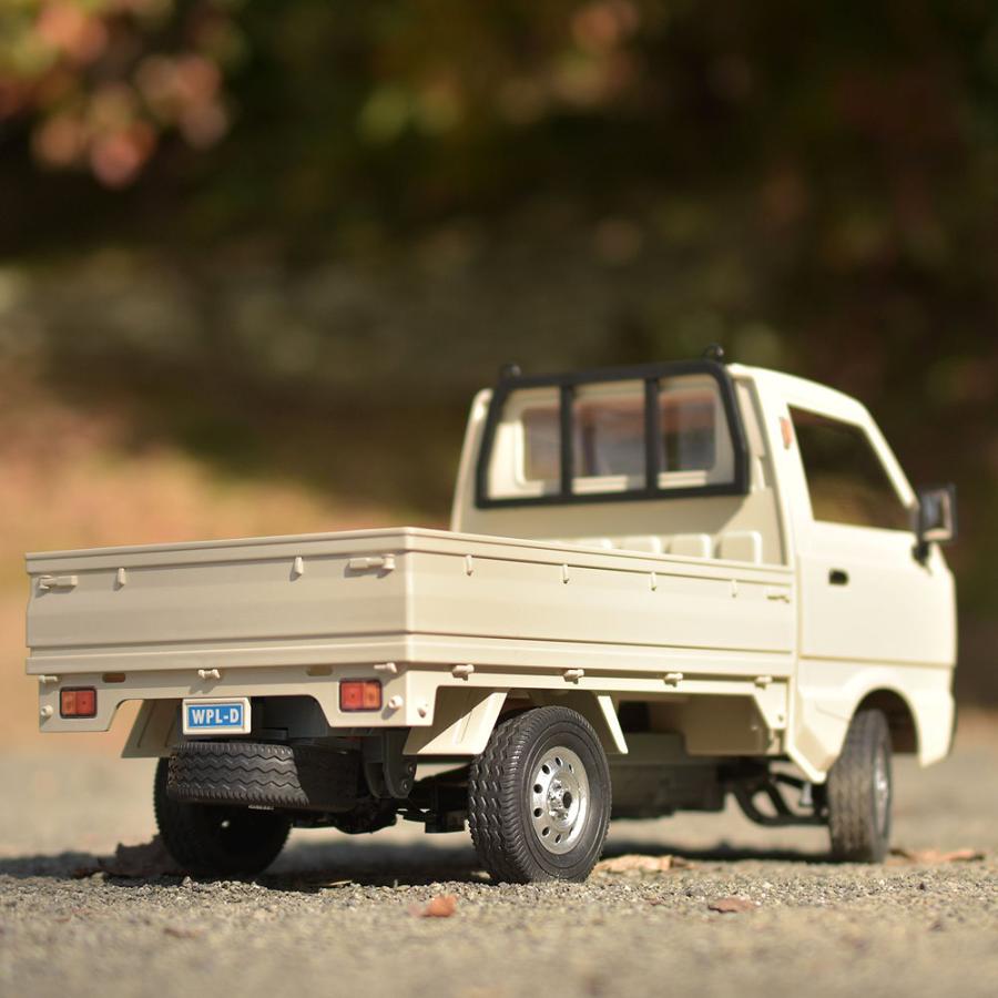 ラジコンカー 軽トラ WPL JAPAN D12  1/10 スケール 正規品 2WD RTR フルセット プロポセット 特典付きトラック 軽トラRC 軽トラック 室内｜raywood｜17