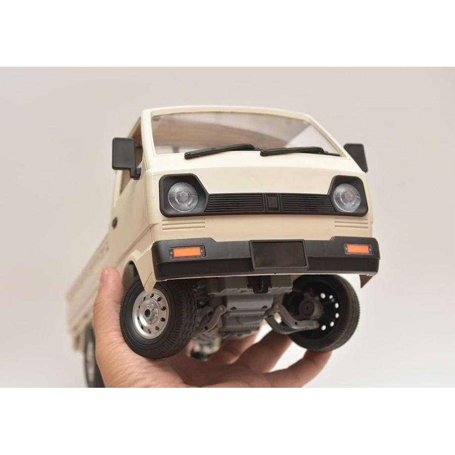 ラジコンカー 軽トラ WPL JAPAN D12  1/10 スケール 正規品 2WD RTR フルセット プロポセット 特典付きトラック 軽トラRC 軽トラック 室内｜raywood｜06