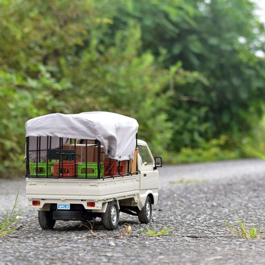 WPL D14 スズキキャリー軽トラ カスタム品 アゲトラ Amazon.co.jp: WPL D14 SUZUKI CARRY キャリー 軽トラ 4×4 4WD