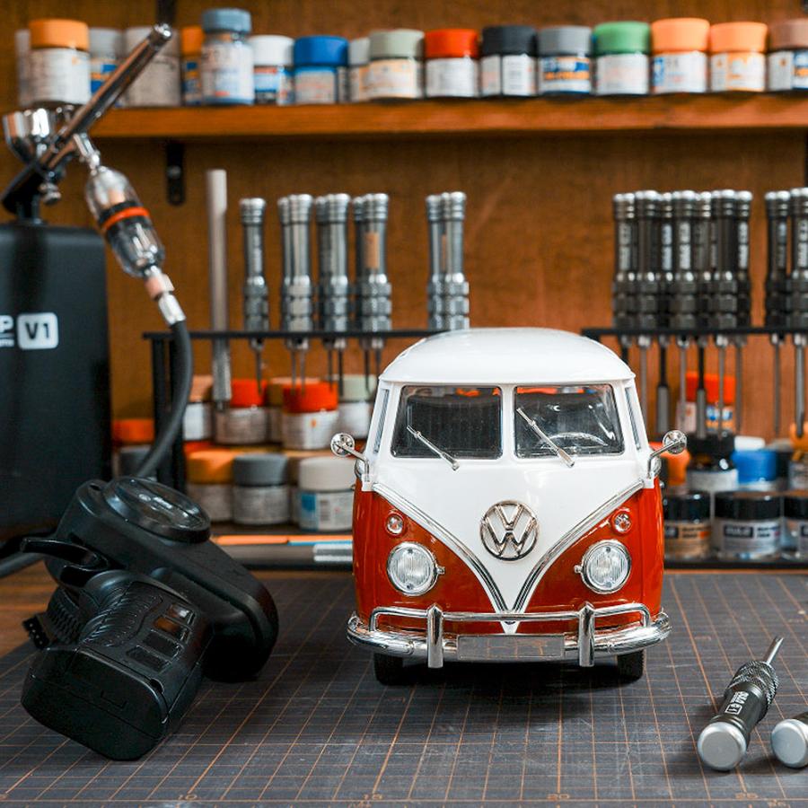 WPL JAPAN Mini series D-52 CXD D52 RTR Volkswagen Type 2 WPL JAPAN Mini series D-52 CXD D52 RTR Volkswagen Type 2