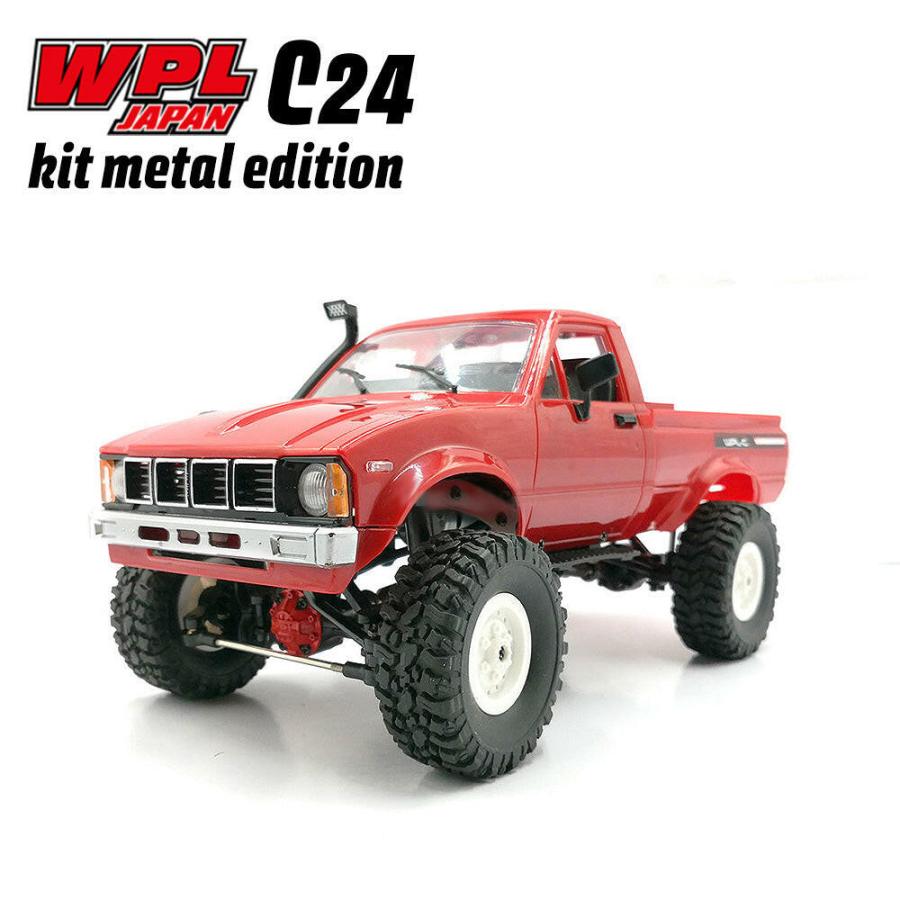 WPL JAPAN C24 キットメタルエディション 1/16 RCカー オフロード 4WD