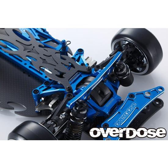 overdose アルミバルクヘッド セット ドリパケ ブルー 初回限定 OVER DOSE OD2180 ODコンセプトアルミバルクヘッド フロントセット