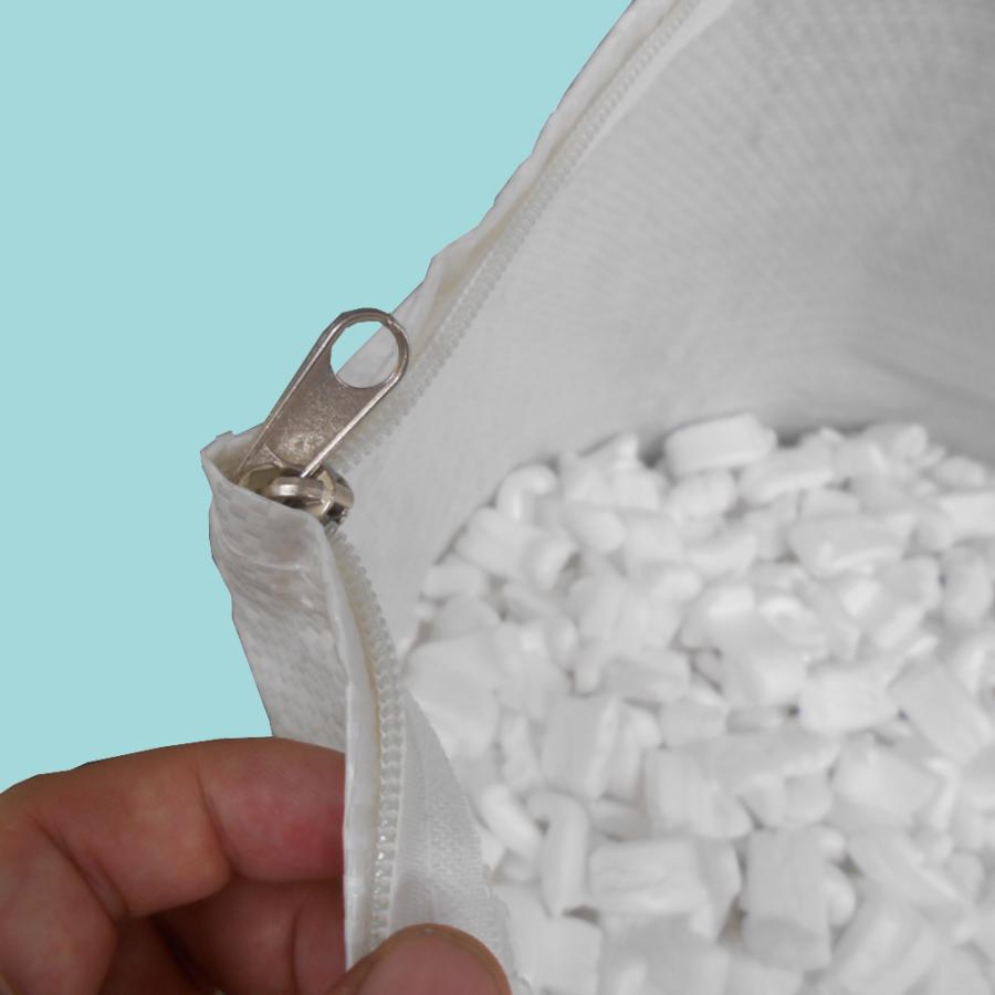 ファスナー付き万能小袋 スモールリレーバッグ 100枚入り 100リットル 資源回収 手持ちOK 白色生地 空き缶 ペットボトル サイズ：700×1000(mm) 容量100L |  | 03