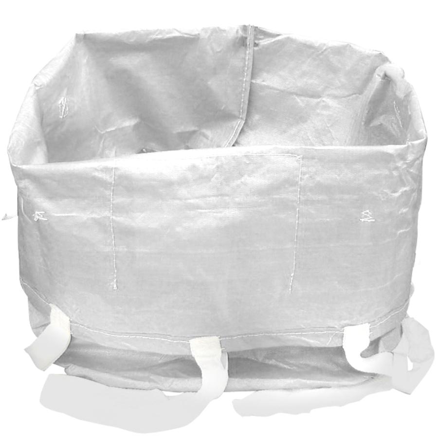 リレーバッグ RB35S8B-FCL-W 10袋入り 屋内用手持ちフレコン 白色 セパレンジャー 分別用 350リットル 600×600×1100H(mm) 反転用持ち手 運搬用ベルト |  | 01