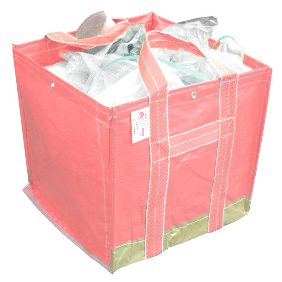 リレーバッグ RB-F-20S2B-OC (4色セット) 自立式フレコン (フレームあり) 資源回収 資材保管 水抜け穴 収納可能 折り畳み式 園芸 イベント 小容量 手持ち運搬 |  | 06