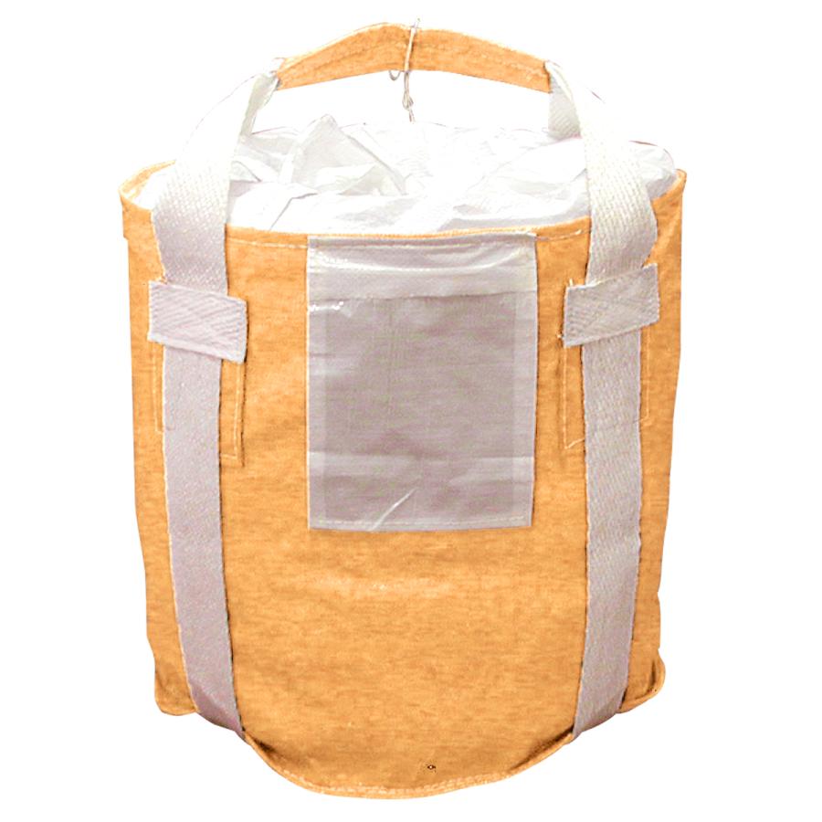 小型フレコン ドラム缶の半分サイズ (5色セット) リレーバッグ RB10R2B-DCL 5色で分別 100リットル カラーバリエーション 資源回収 排出口なし |  | 01