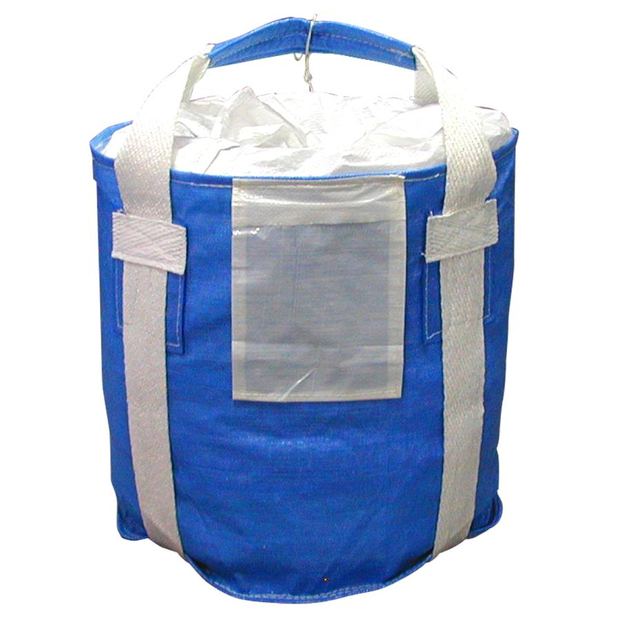 小型フレコン ドラム缶の半分サイズ (5色セット) リレーバッグ RB10R2B-DCL 5色で分別 100リットル カラーバリエーション 資源回収 排出口なし |  | 04