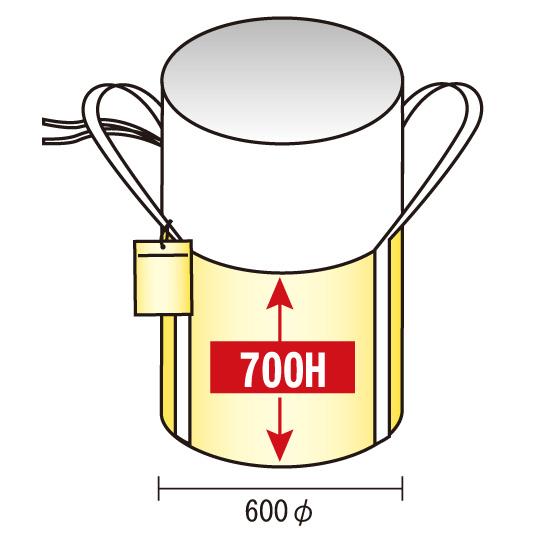 200リットル フレコン 10袋入り リレーバッグ RB20R2B-DC-2 耐荷重1000kg 少量・省スペース対応 コンパクト小型フレコン ミニフレコン |  | 03