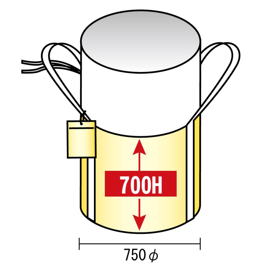 リレーバッグ RB30R2B-DC-2 10袋入り 300リットルフレコン 耐荷重1000kg 少量・省スペース対応 コンパクト 小型フレコン ミニフレコン |  | 05