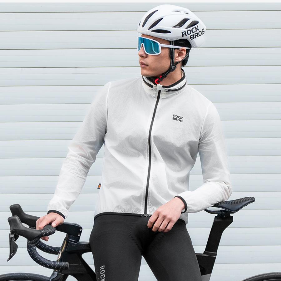 ROCKBROS バイク 原付 蓄光 蛍光 ジャンパー ウェア 長袖 ジャケット
