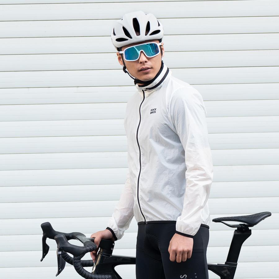 ROCKBROS バイク 原付 蓄光 蛍光 ジャンパー ウェア 長袖 ジャケット
