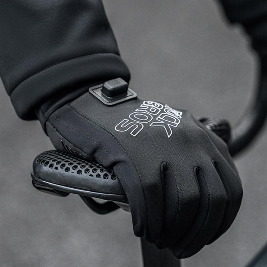ROCKBROS バイク 電熱グローブ グローブ ヒーター 自転車 手袋 防寒 冬