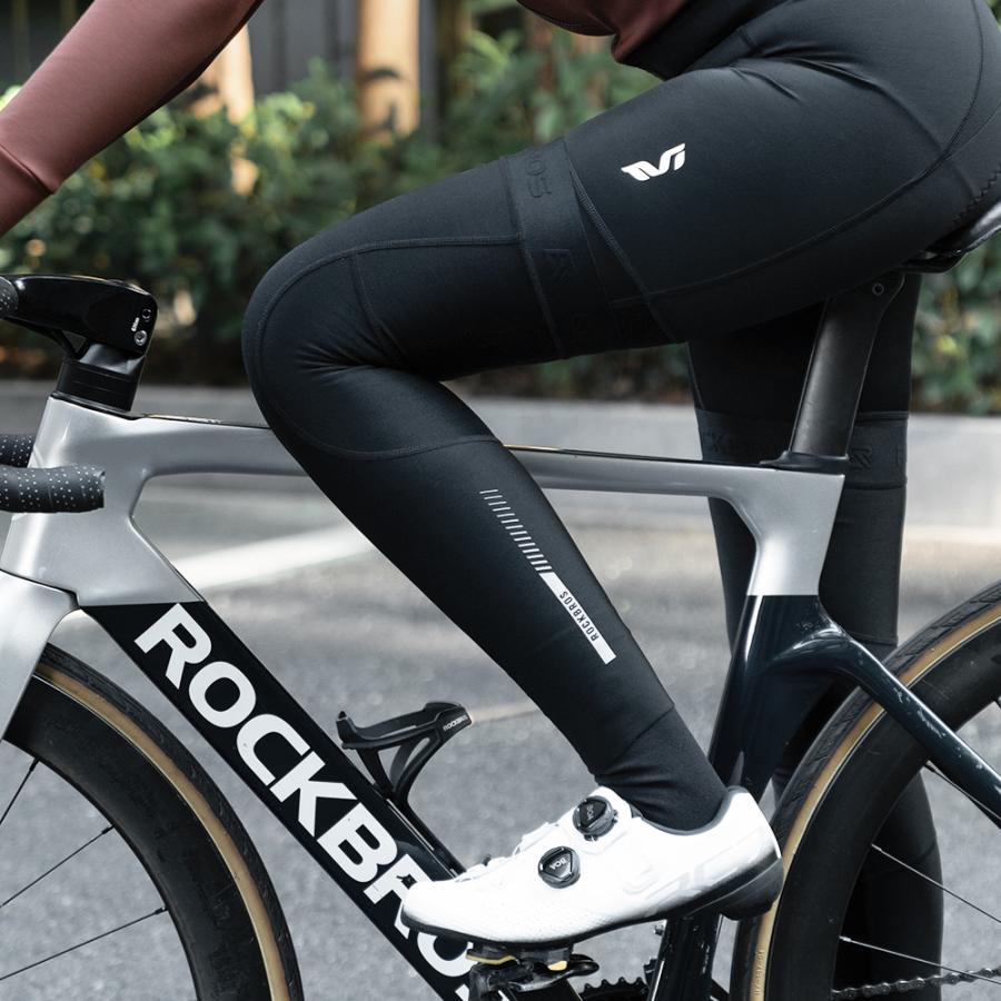 ROCKBROS バイク レッグウォーマー ニーウォーマー レッグカバー 男性