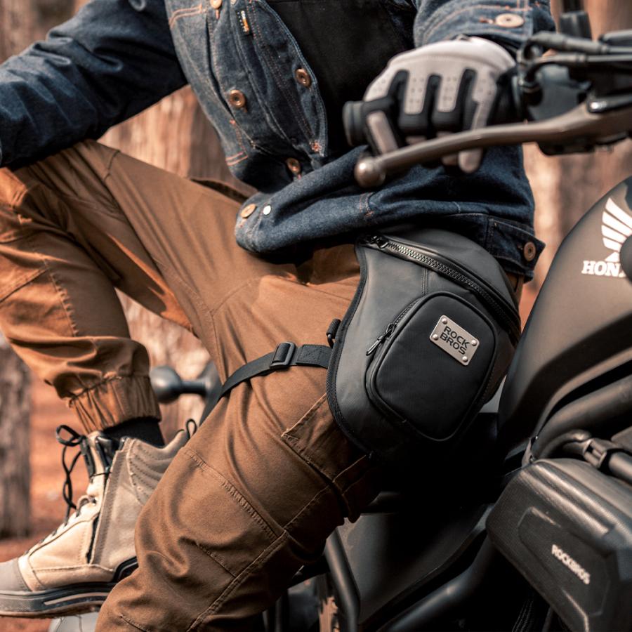 ROCKBROS バイク レッグバッグ ホルスター ショルダー バック