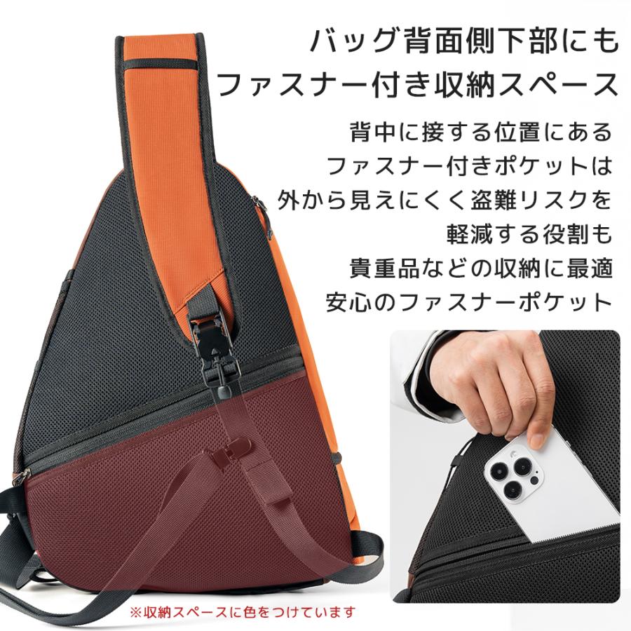 ROCKBROS バイク 原付 ショルダーバッグ ワンショルダー ボディバッグ