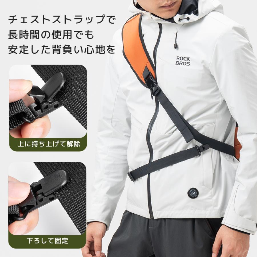 ROCKBROS バイク 原付 ショルダーバッグ ワンショルダー ボディバッグ