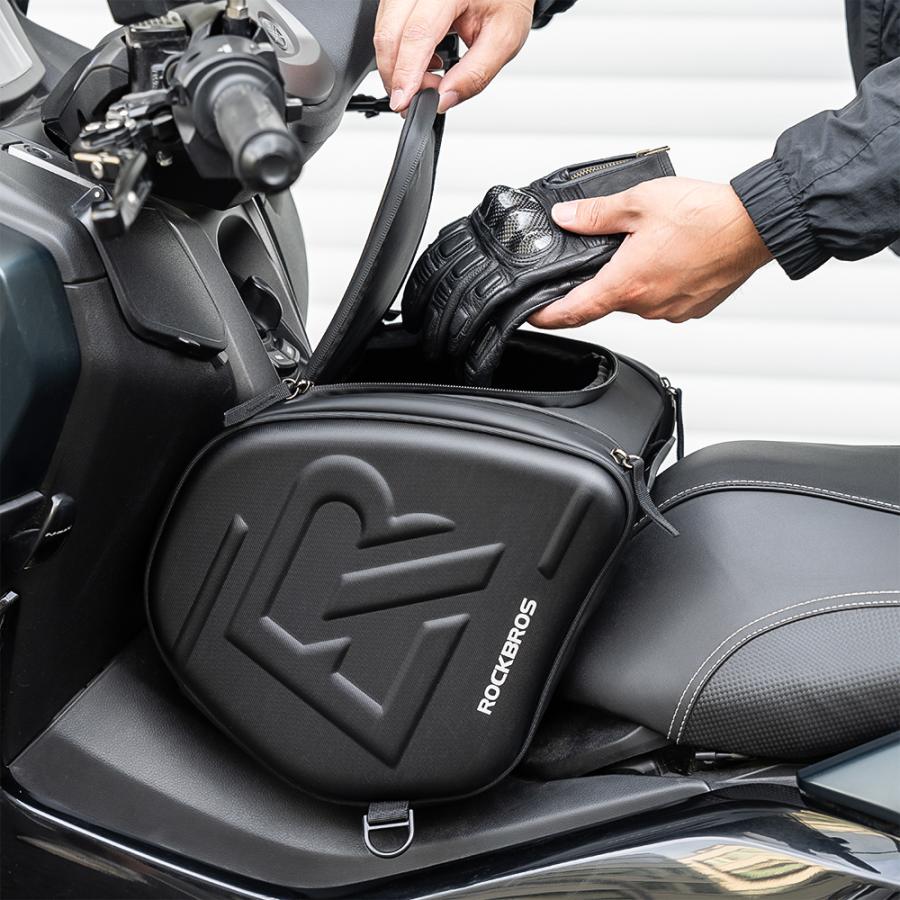 ROCKBROS バイク 大型 スクーター XMAX コンソール バッグ トンネル
