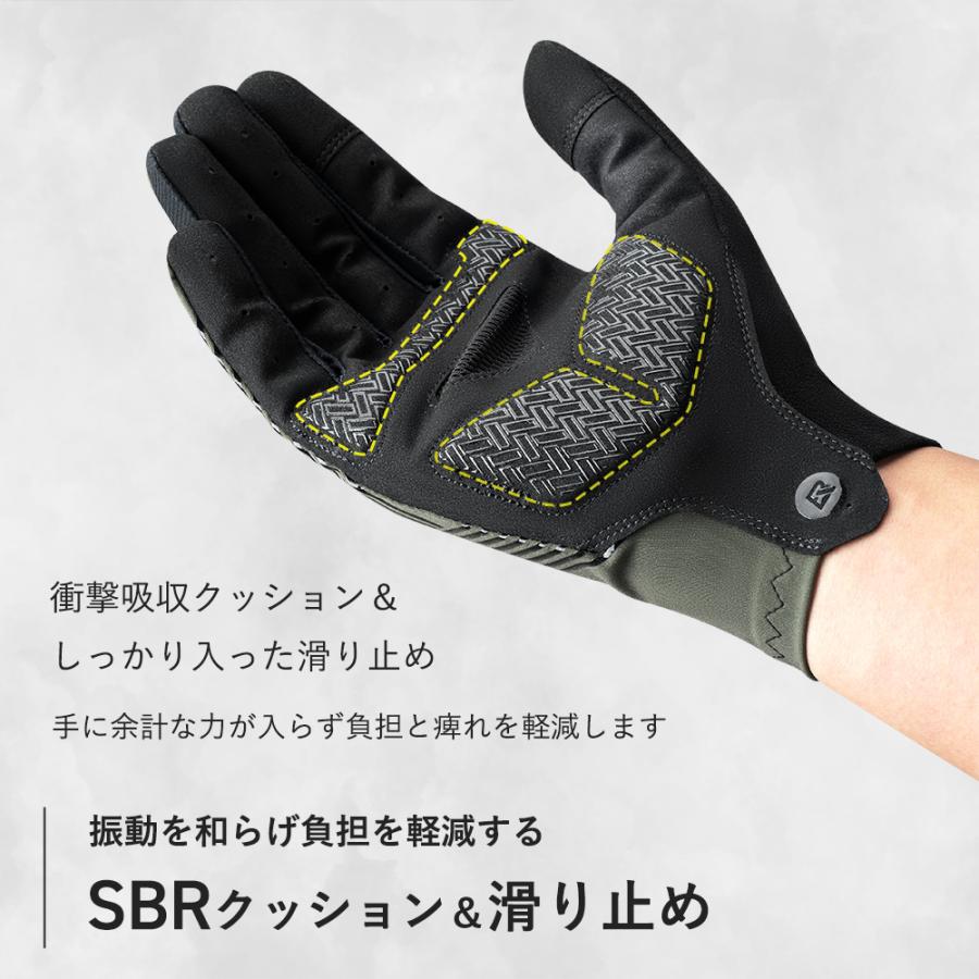 ROCKBROS バイク 自転車 グローブ 手袋 薄手 フィット スリム 通気性