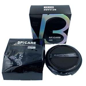 【詰め替え用レフィル】[正規品]SPICARE V3 exciting foundation V3エキサイティングファンデーション(15g)レフィル(パフ付き)【クリックポストで送料無料】（Yahoo!・ビューティーマインド）