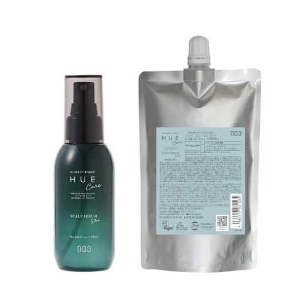 no3（NUMBER THREE） 【120ml+240ml詰替】NO3 ナンバースリー HUE CARE