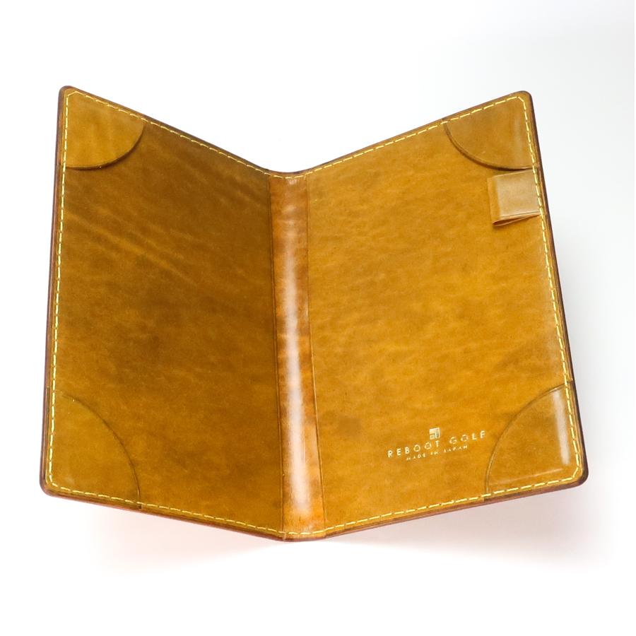 ゴルフ スコアカードホルダー 本革 ルガトショルダー 横型 横開き ケース カバー レザー プレゼント ギフト 名入り 刻印 REBOOT GOLF SCH07 |  | 11