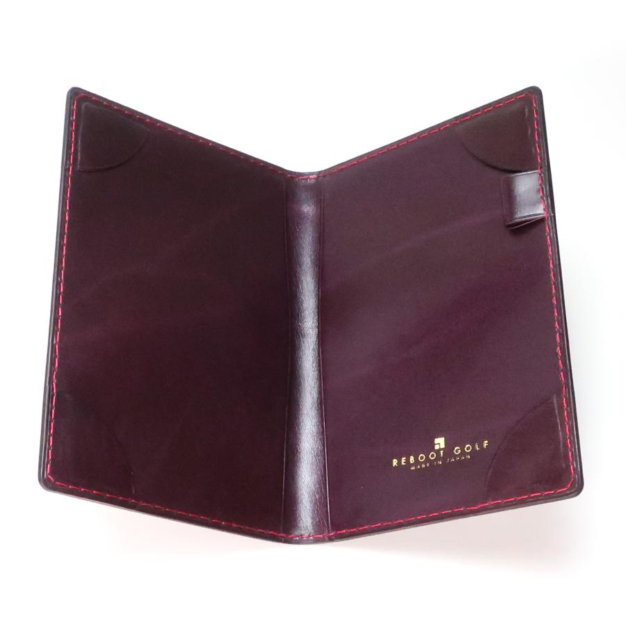 ゴルフ スコアカードホルダー 本革 ルガトショルダー 横型 横開き ケース カバー レザー プレゼント ギフト 名入り 刻印 REBOOT GOLF SCH07 |  | 12