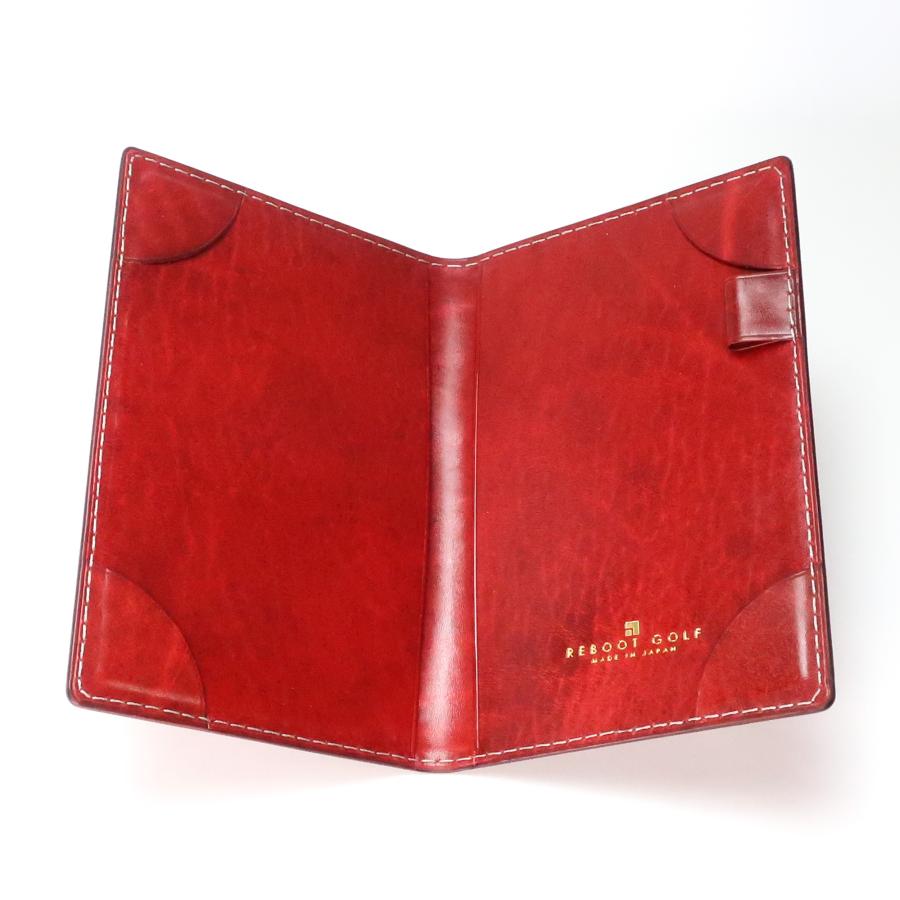 ゴルフ スコアカードホルダー 本革 ルガトショルダー 横型 横開き ケース カバー レザー プレゼント ギフト 名入り 刻印 REBOOT GOLF SCH07 |  | 09