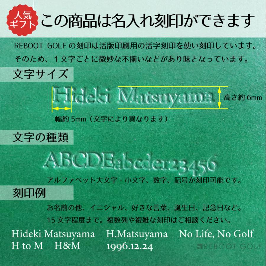ゴルフ スコアカードホルダー 本革 コードバン 縦型 縦開き ケース カバー レザー プレゼント ギフト 名入り 刻印 REBOOT GOLF SCH09 |  | 07