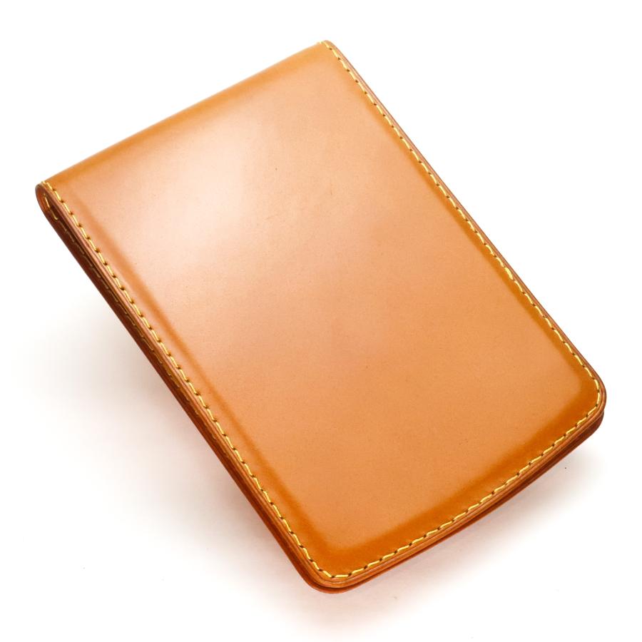 ゴルフ スコアカードホルダー 本革 コードバン 縦型 縦開き ケース カバー レザー プレゼント ギフト 名入り 刻印 REBOOT GOLF SCH09 |  | 05