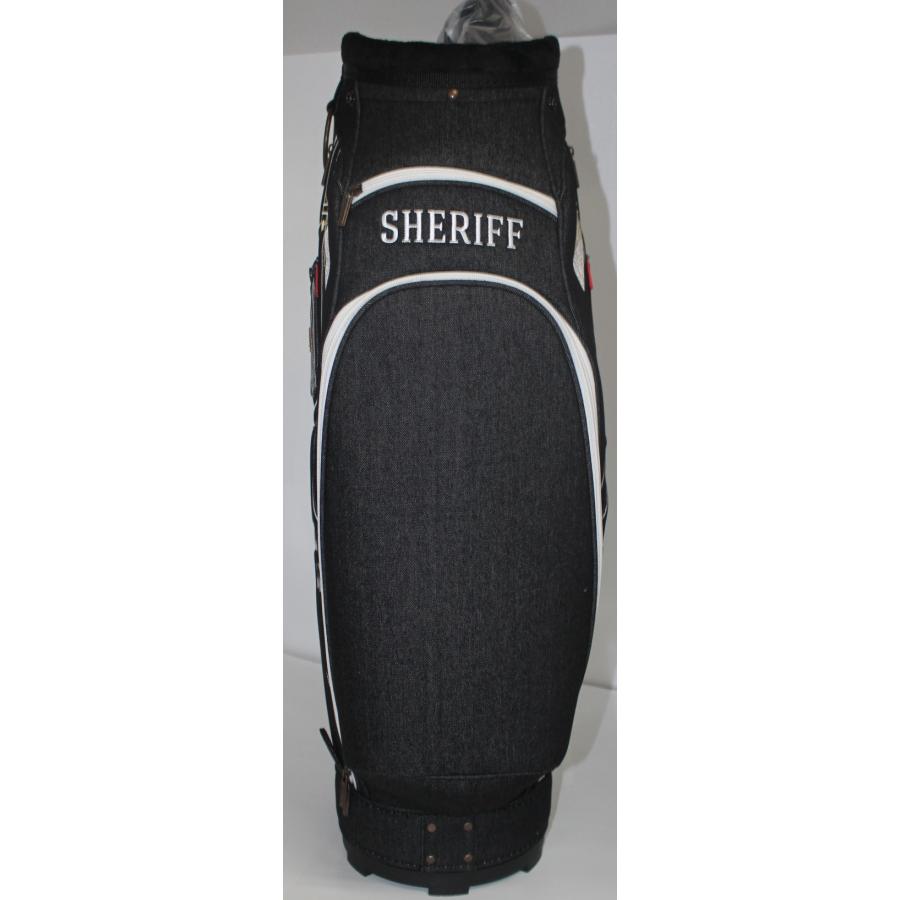 Sheriff デニムキャディバッグ、メンズ、レディース兼用、美品 【公式