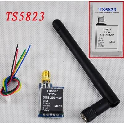 TS5823  5.8GHz200mW32CHFPV送信機セット | 