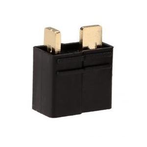 AMASST2FB  AMASS滑り止め付T型2ピンコネクターメス　黒 | 