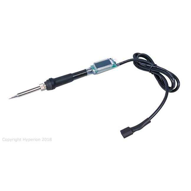 HP-SOLDERIRON12V-B  はんだごて 30W DC 12V  XT60 コネクター付き モニター付 | 