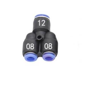 BPY1208  高圧ホース12mmY型分岐接続管 | 