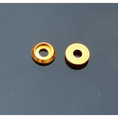 ALCW2.5MG アルミカラーワッッシャー　M2.5　ゴールド　10個入り | 